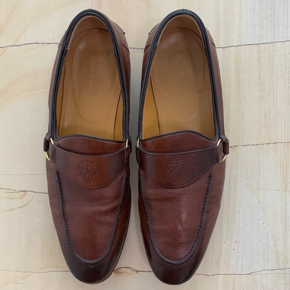 Gucci EU 40 USA 7.5 Man leather shoes in perfect condition 👌